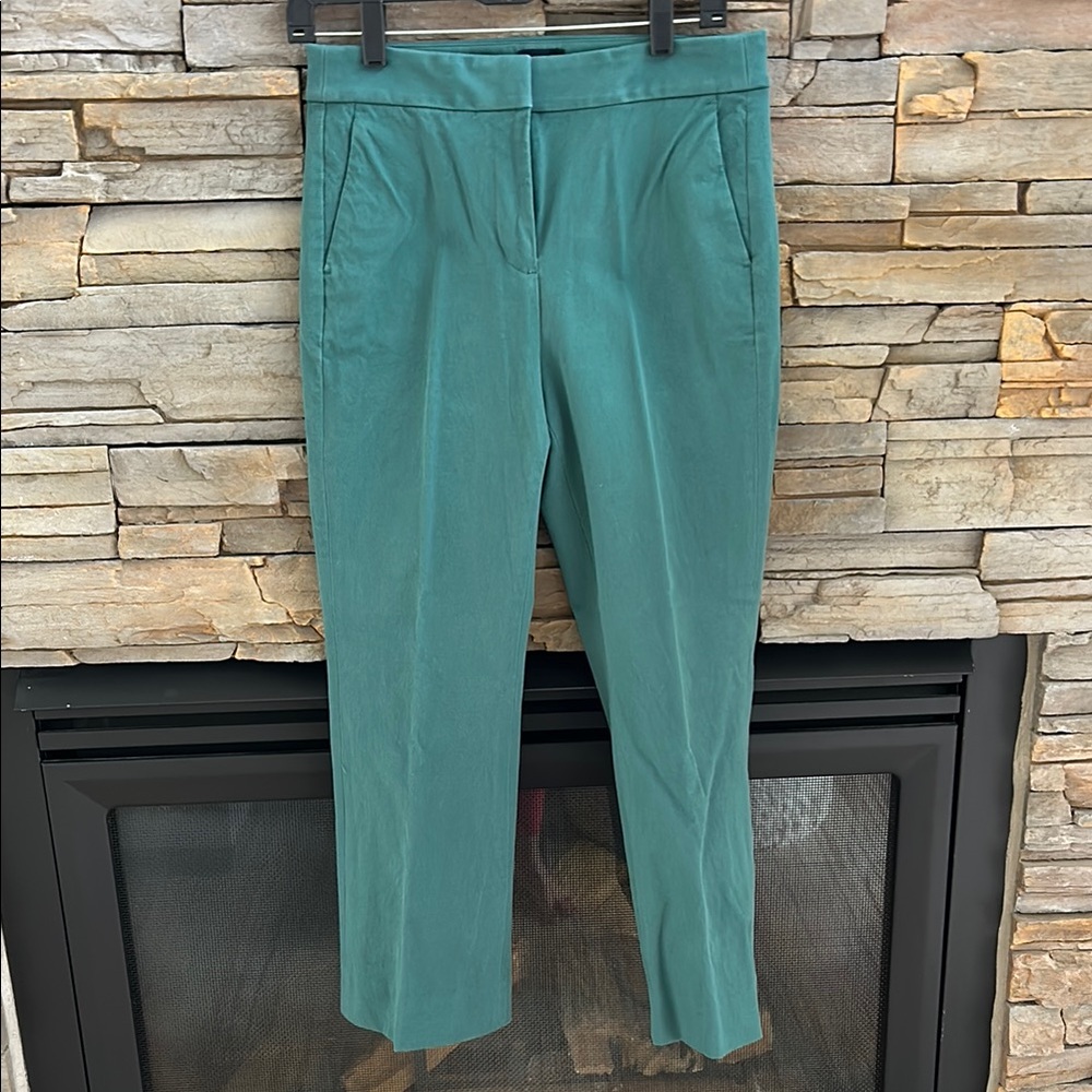 J. Crew Teal Trousers sz 4
